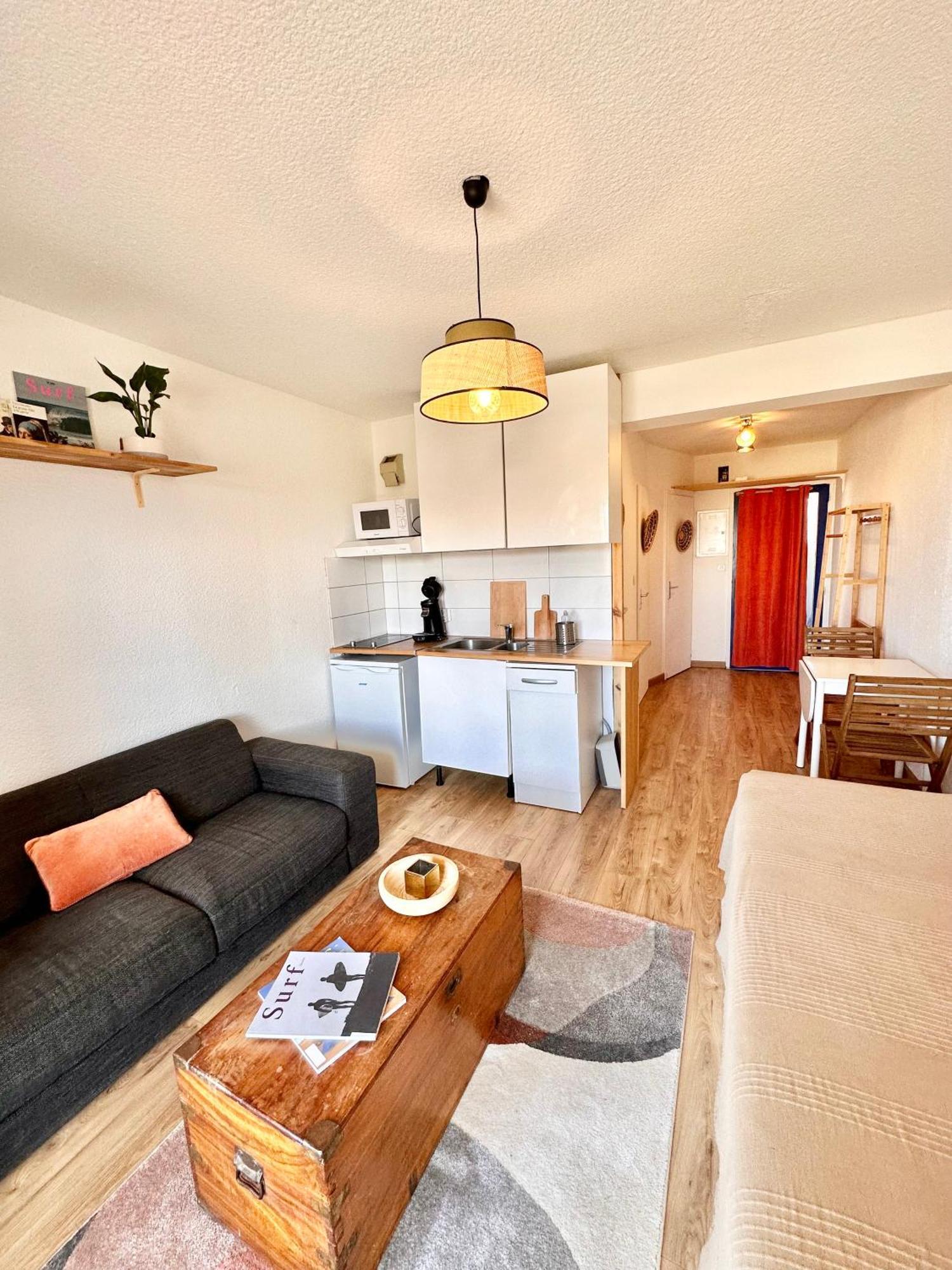 Appartement au pied des dunes avec vue Biscarrosse Extérieur photo